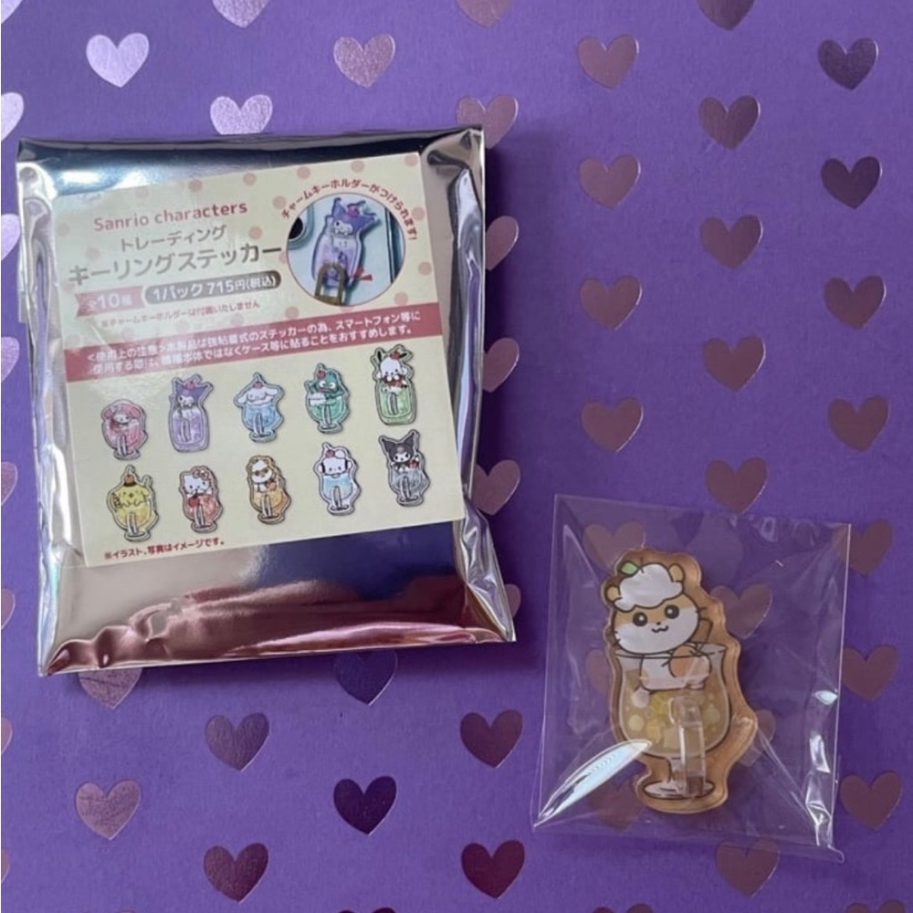 Sanrio Corocorokuririn phone charm hook blind bag